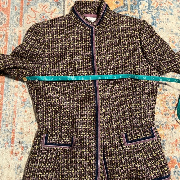 Tahari tweed blazer - Picture 10 of 11